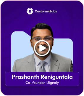 Prashanth Reniguntala - Co-founder, Signaly